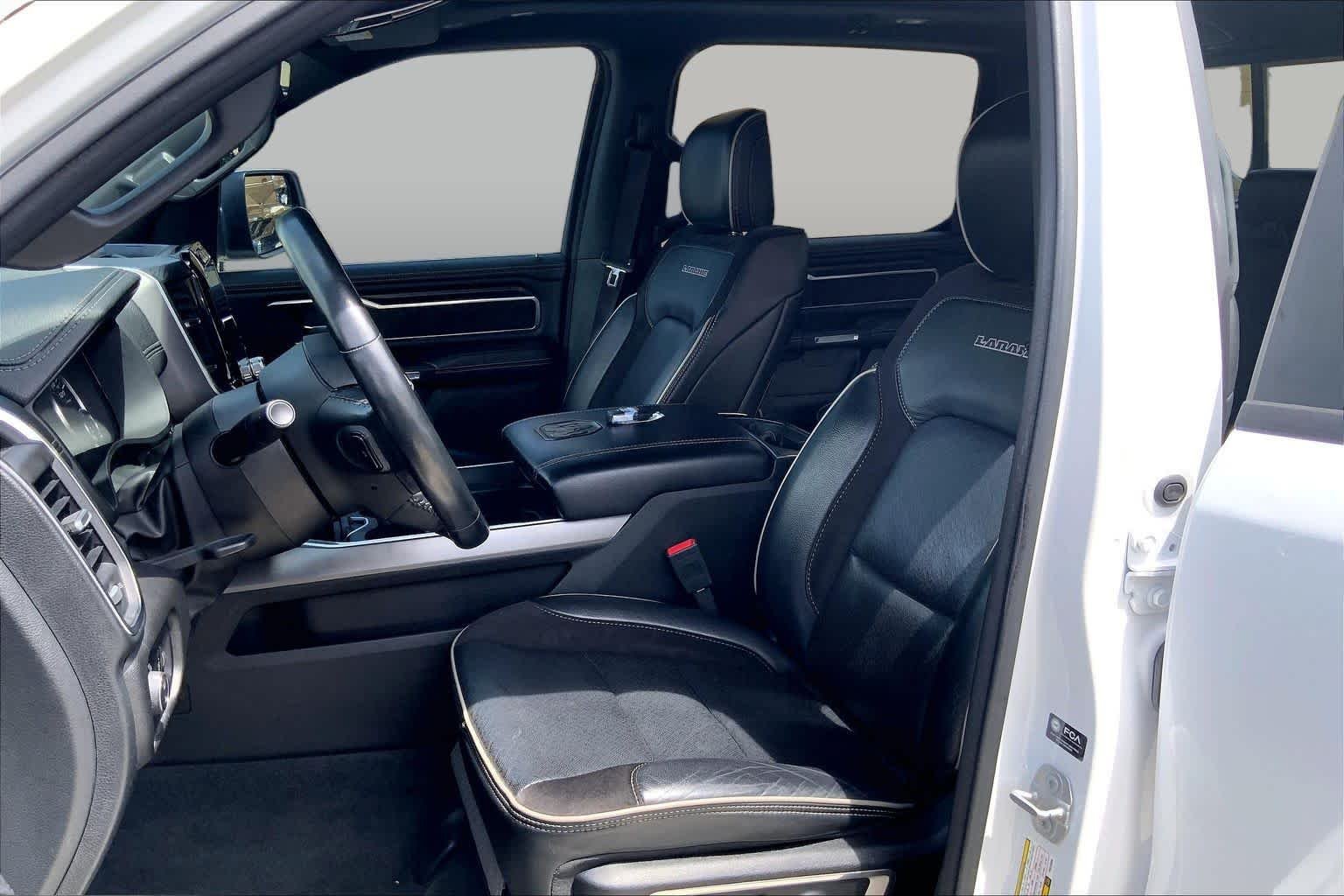 Used 2023 Bright White Clearcoat Ram Laramie image 8