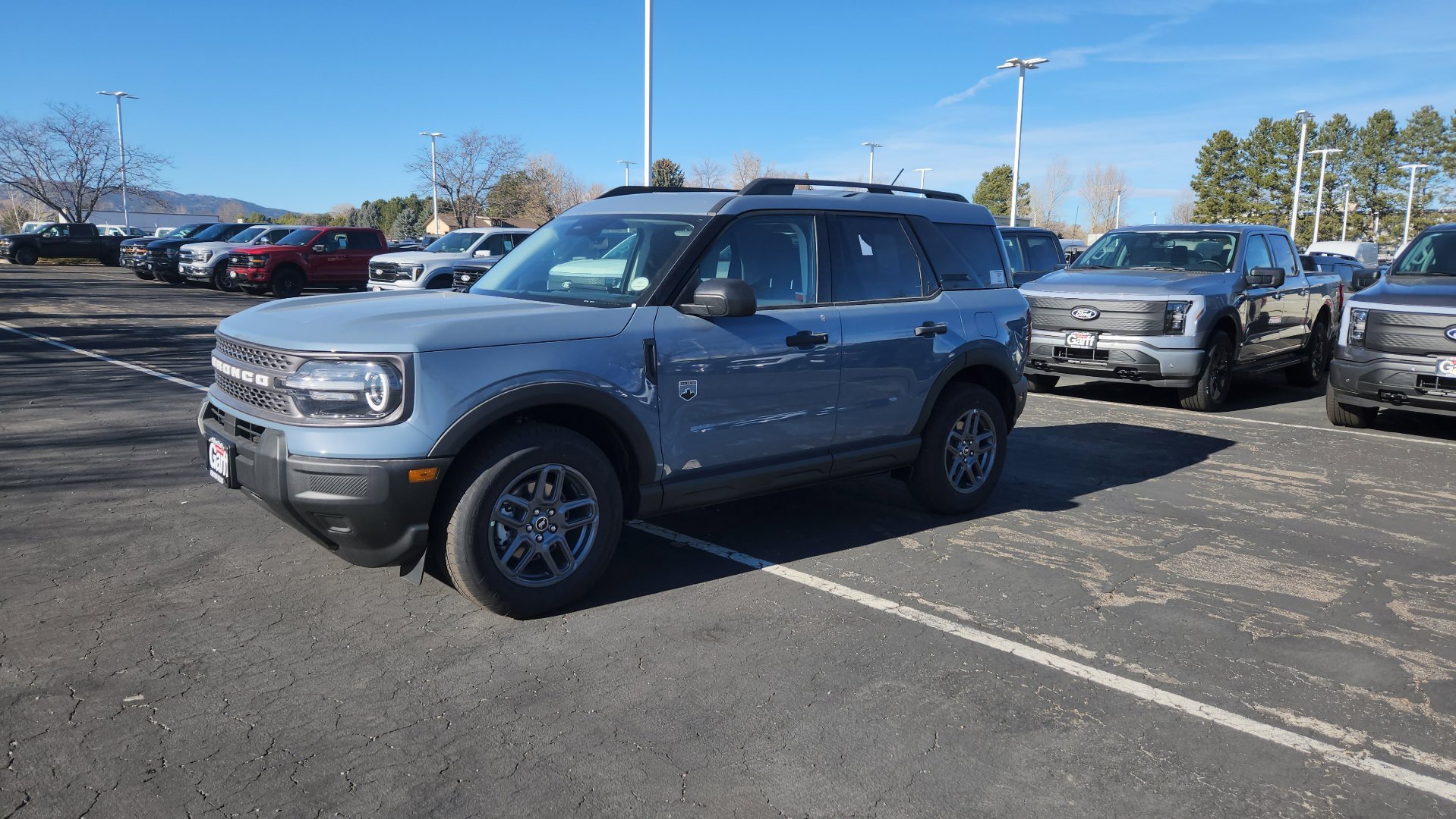 New 2025 Azure Gray Metallic Tri-Coat Ford Big Bend image 3
