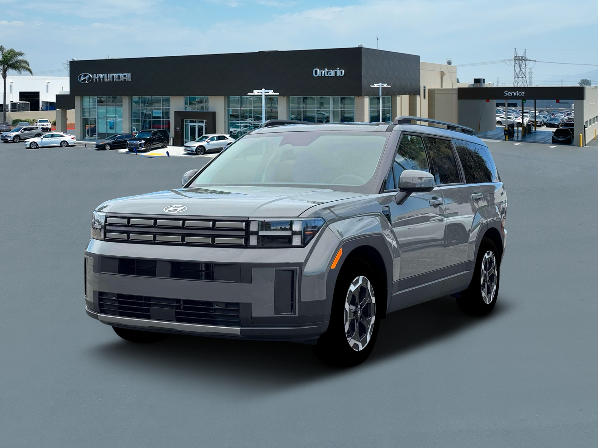 New 2026 Gray Hyundai SEL image 1