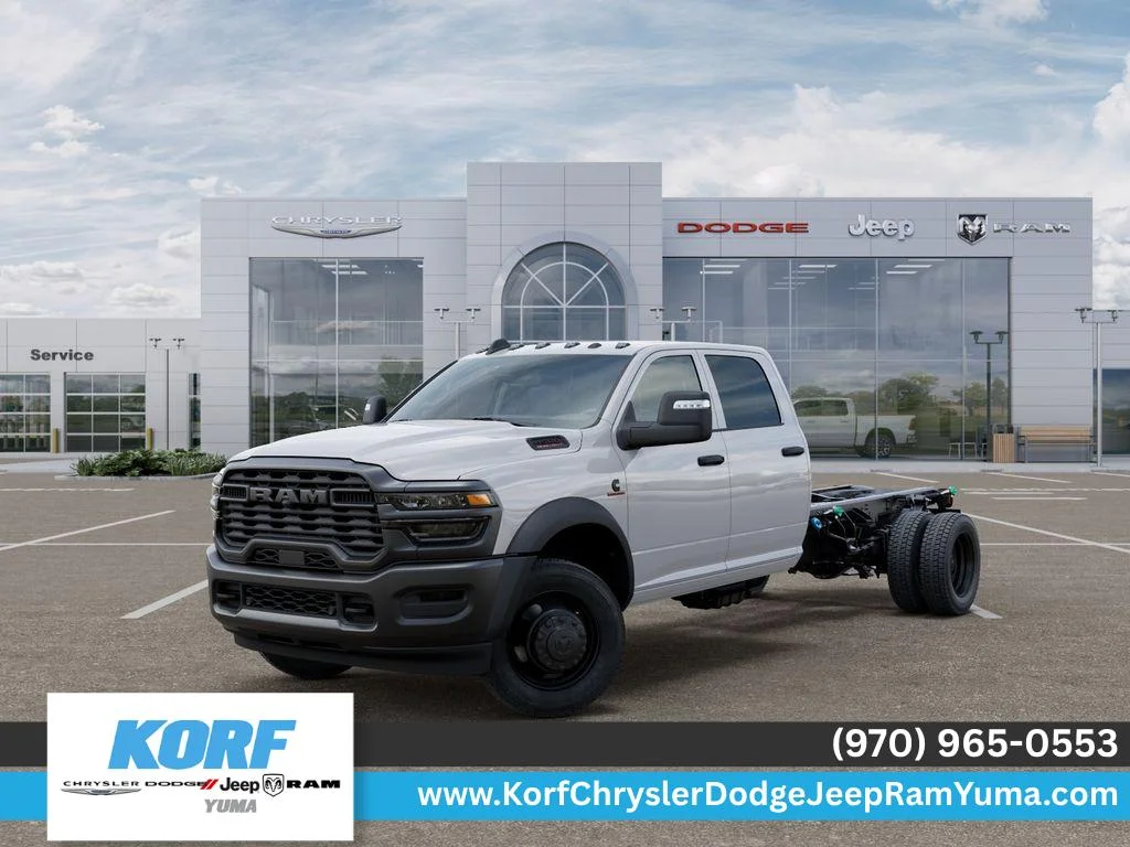 New 2025 Bright White Clearcoat RAM Tradesman image 1