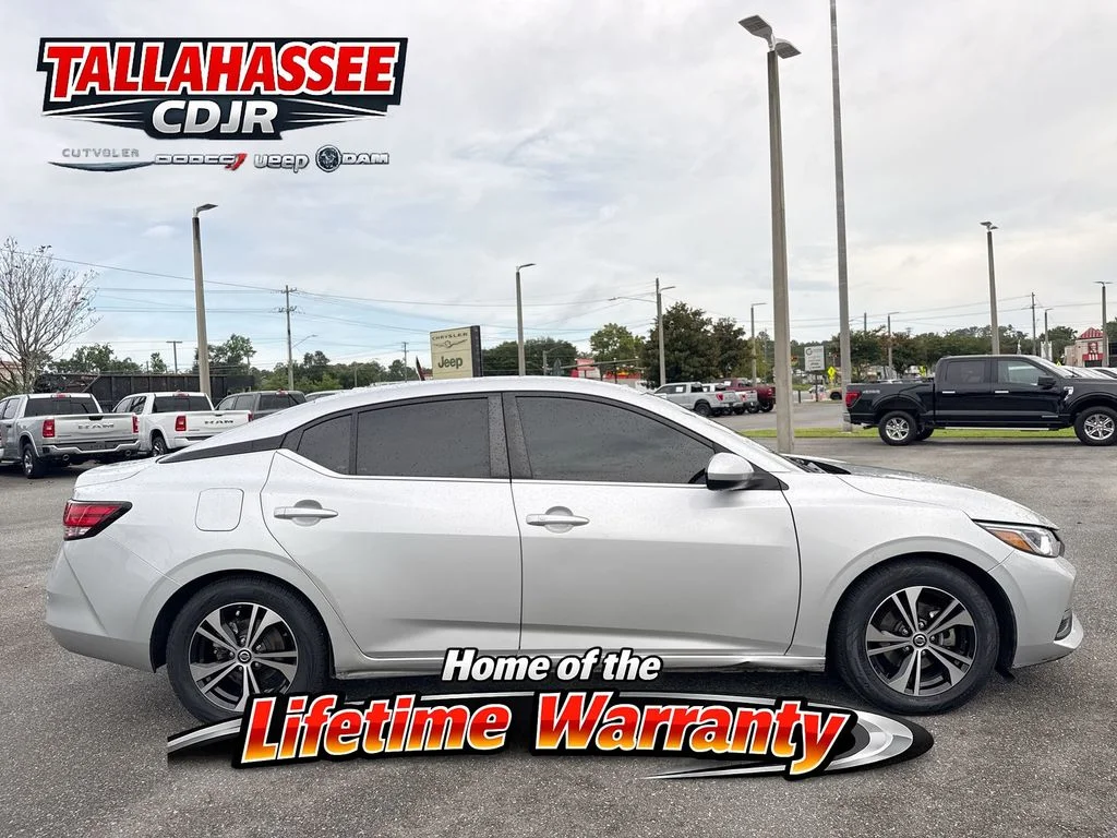Used 2022 Brilliant Silver Metallic Nissan SV image 2