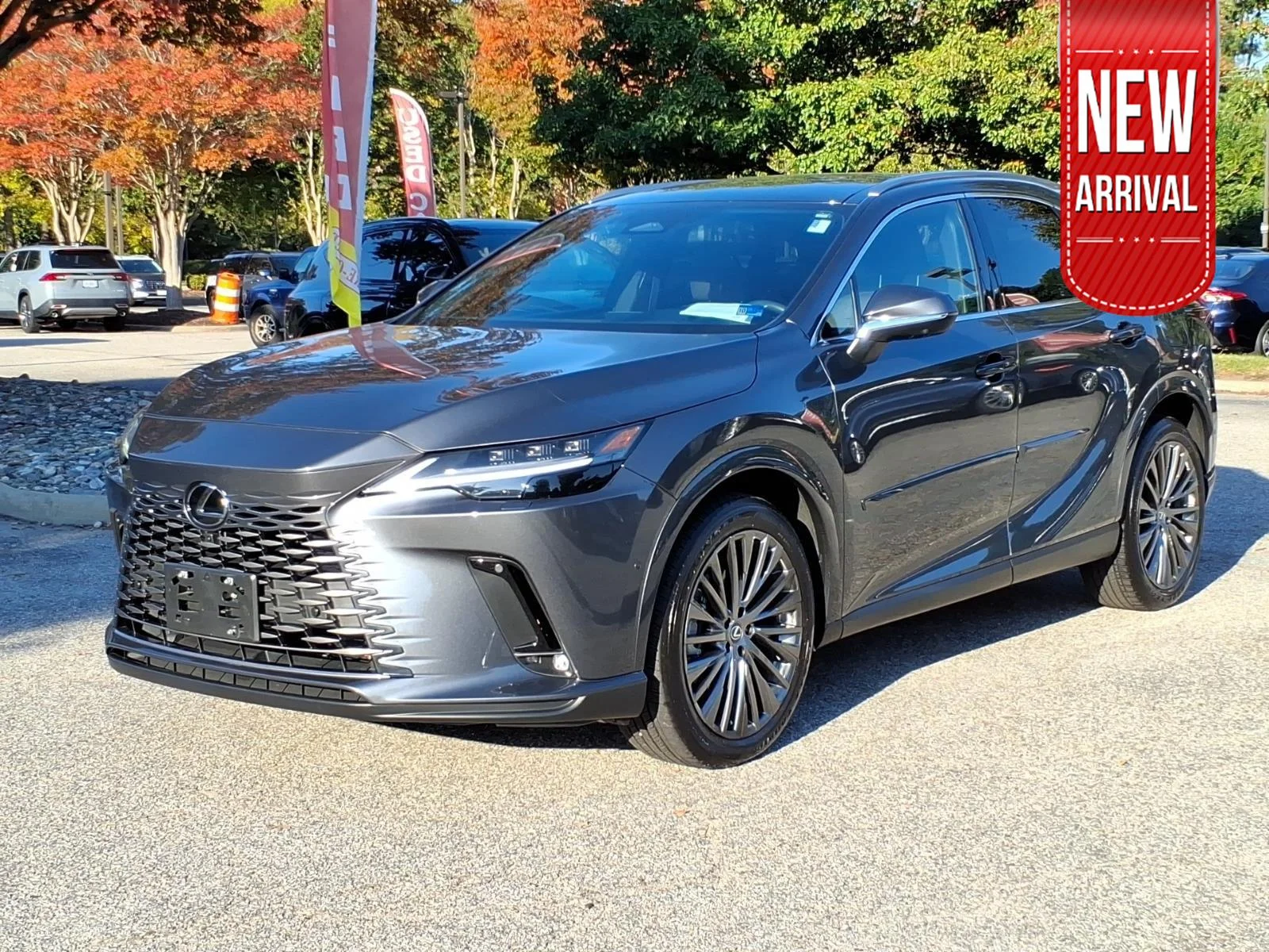 Used 2024 Cloudburst Gray Lexus RX 350h Luxury image 1