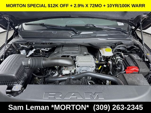 New 2026 Granite Crystal Metallic Clear-Coat Exterior Paint Ram Big Horn/Lone Star image 29