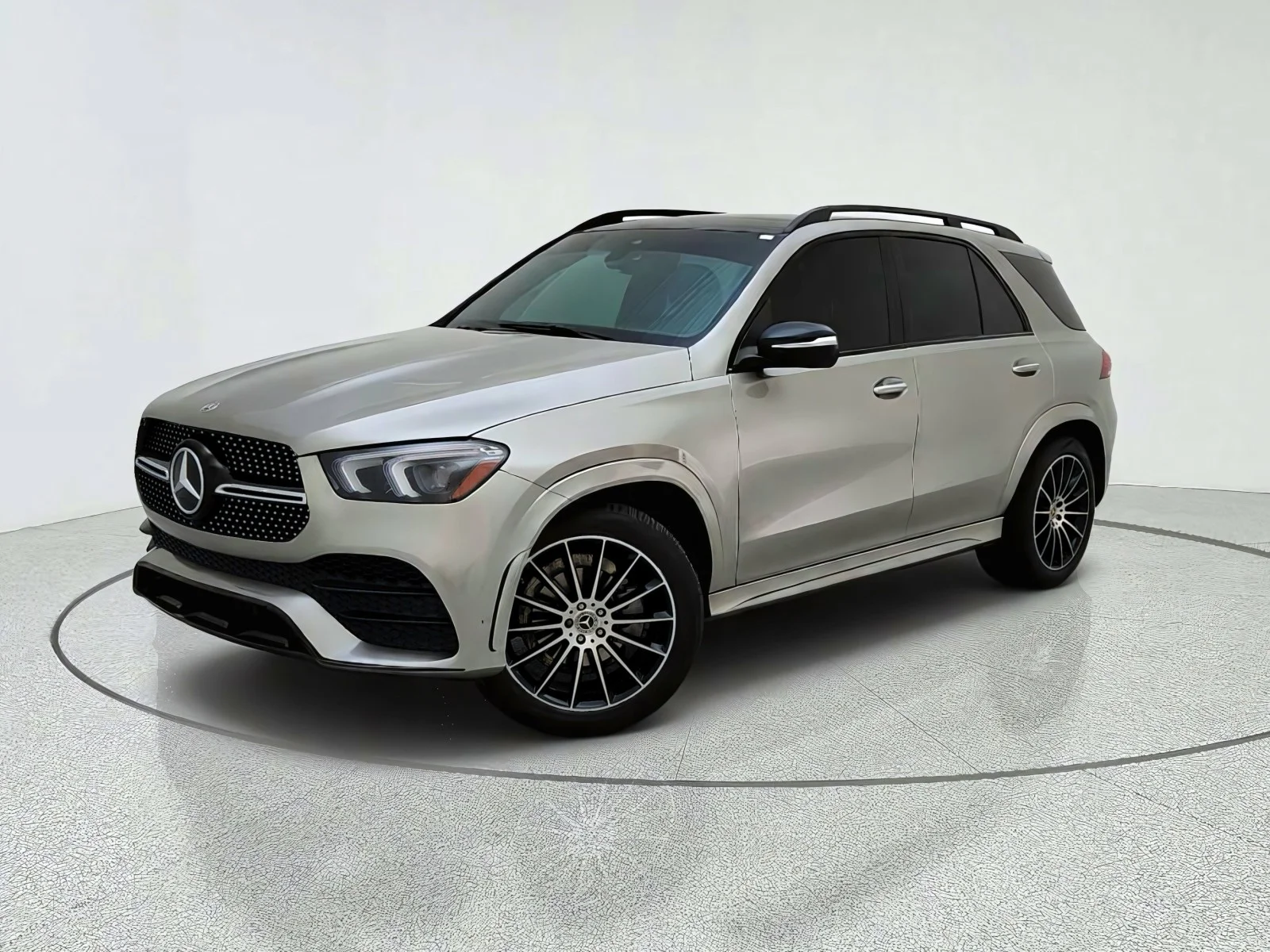 Certified Used 2023 Mojave Silver Metallic Mercedes-Benz GLE 350 image 1