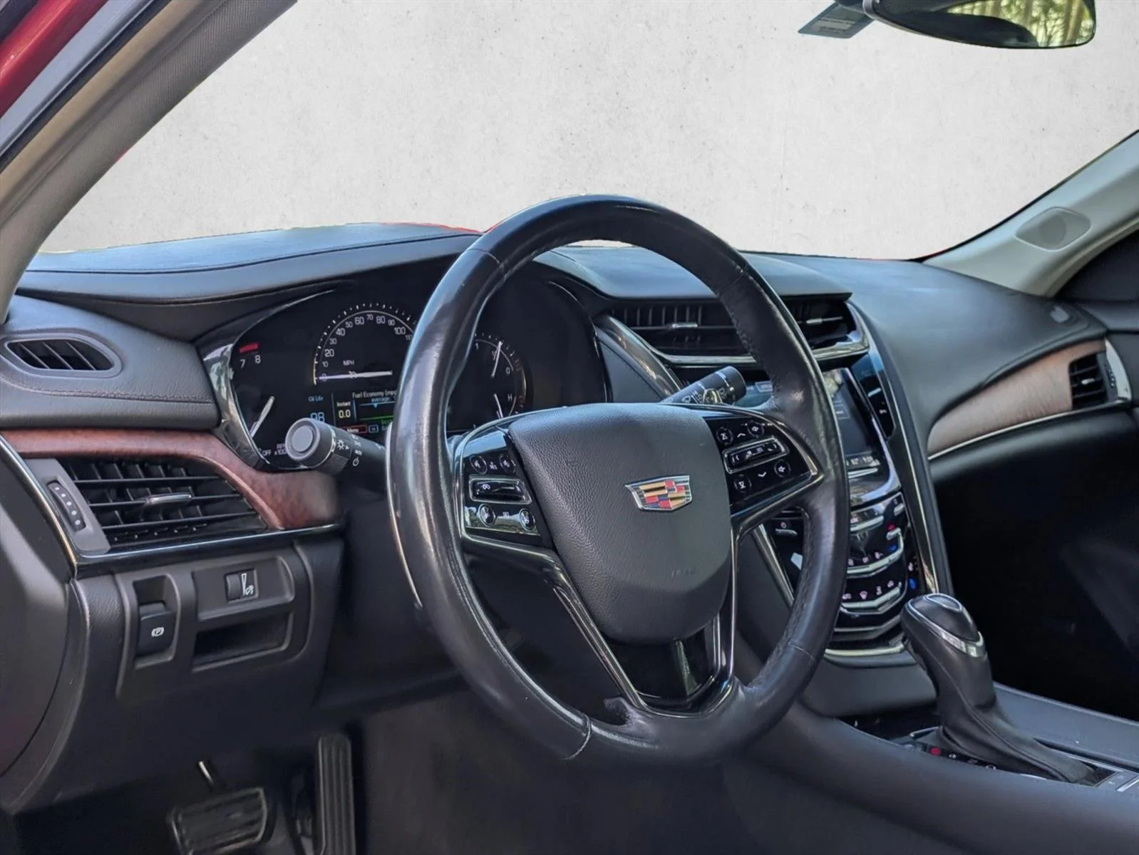 Used 2018 Red Obsession Tintcoat Cadillac Luxury RWD image 3