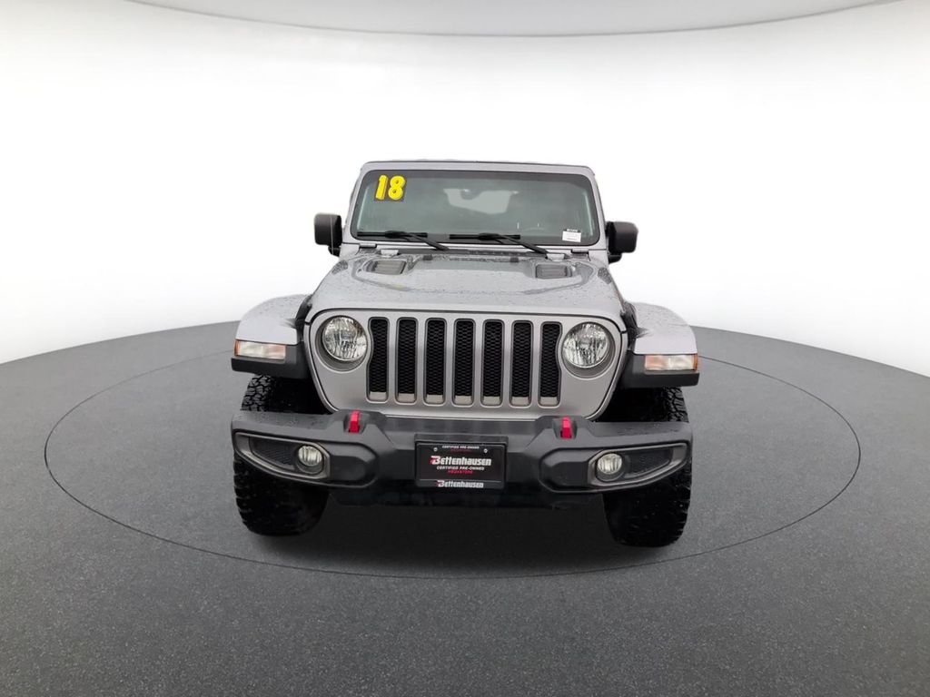Certified Used 2018 Silver Jeep Unlimited Rubicon image 3
