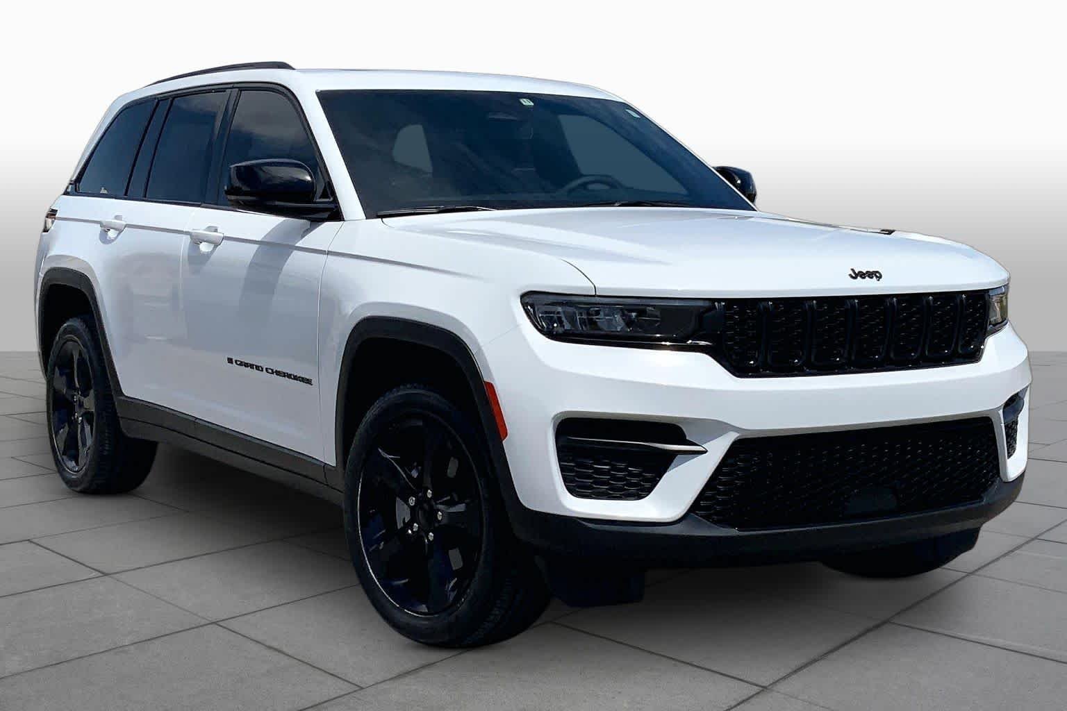 Used 2024 Bright White Clearcoat Jeep Altitude X image 2