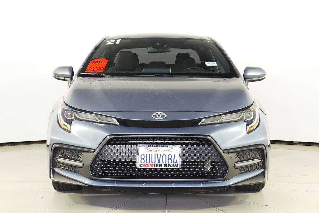 Used 2021 Celestite Toyota SE image 3
