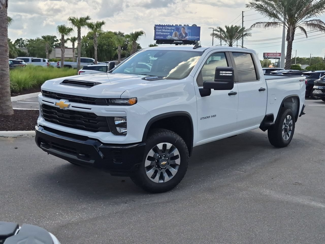 New 2026 Summit White Chevrolet Custom image 1
