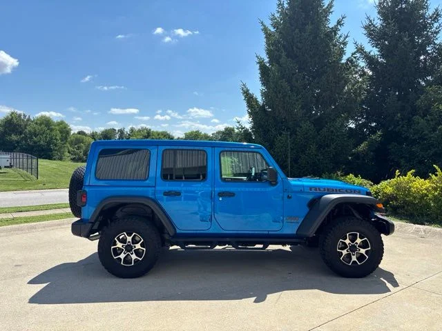 Certified Used 2022 Hydro Blue Pearlcoat Jeep Unlimited Rubicon image 6