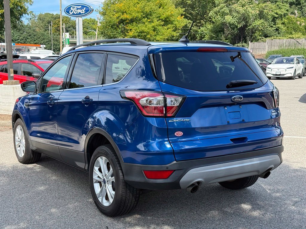 Used 2018 Blue Ford SEL image 7