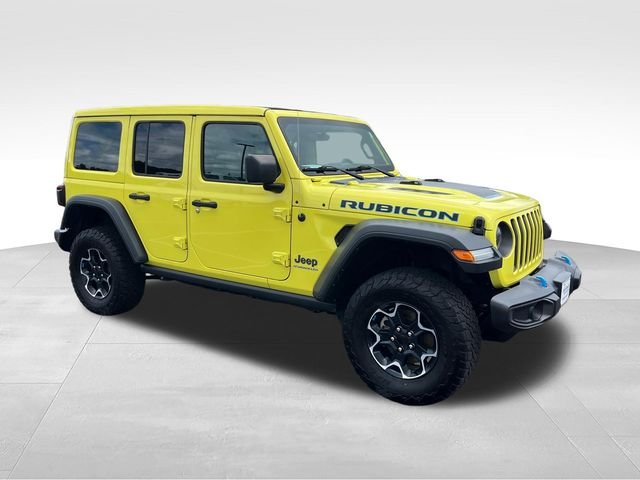 Used 2023 Yellow Jeep Rubicon 4xe image 7