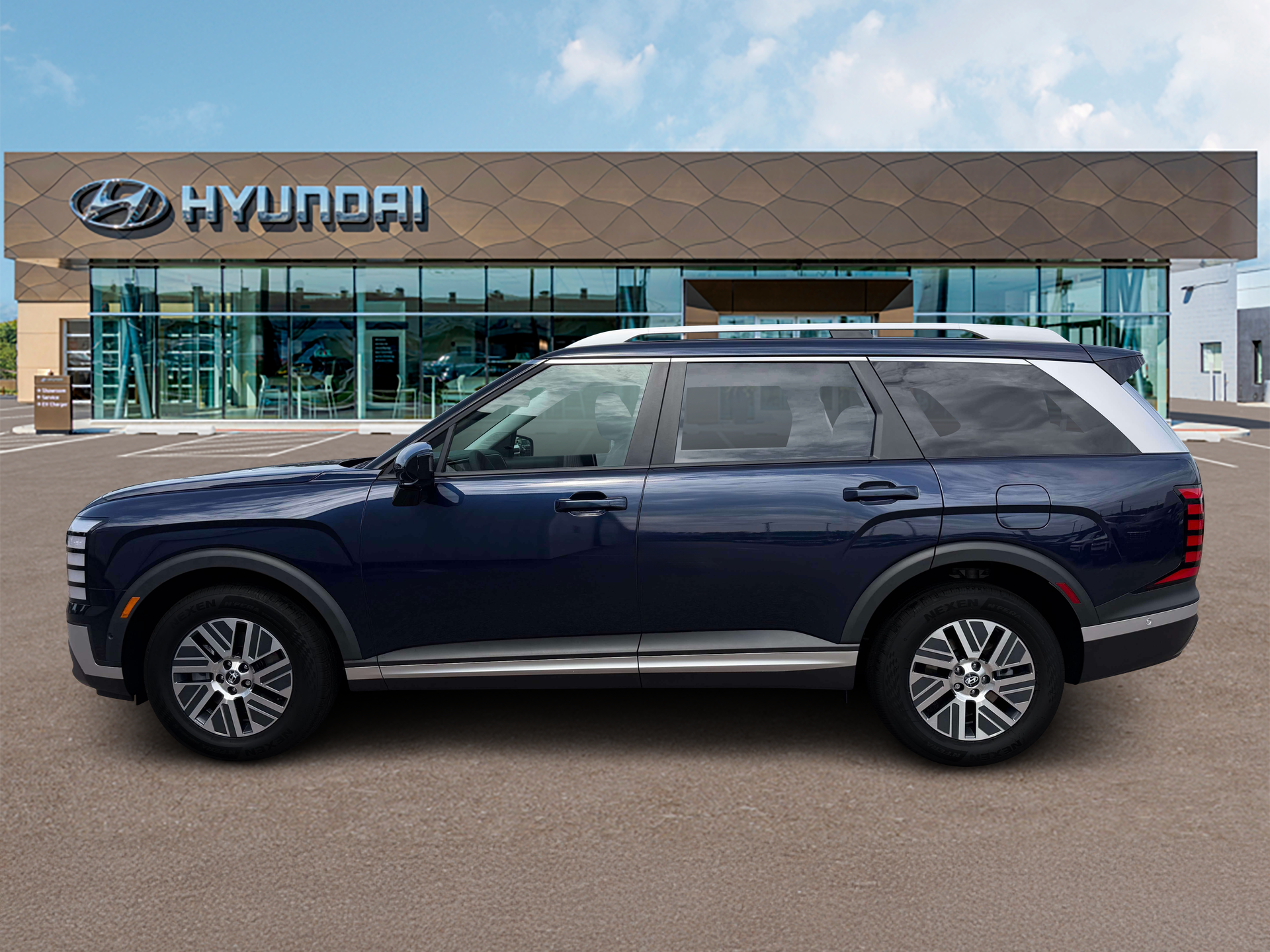 New 2027 Blue Hyundai Blue SEL Premium 7P image 3