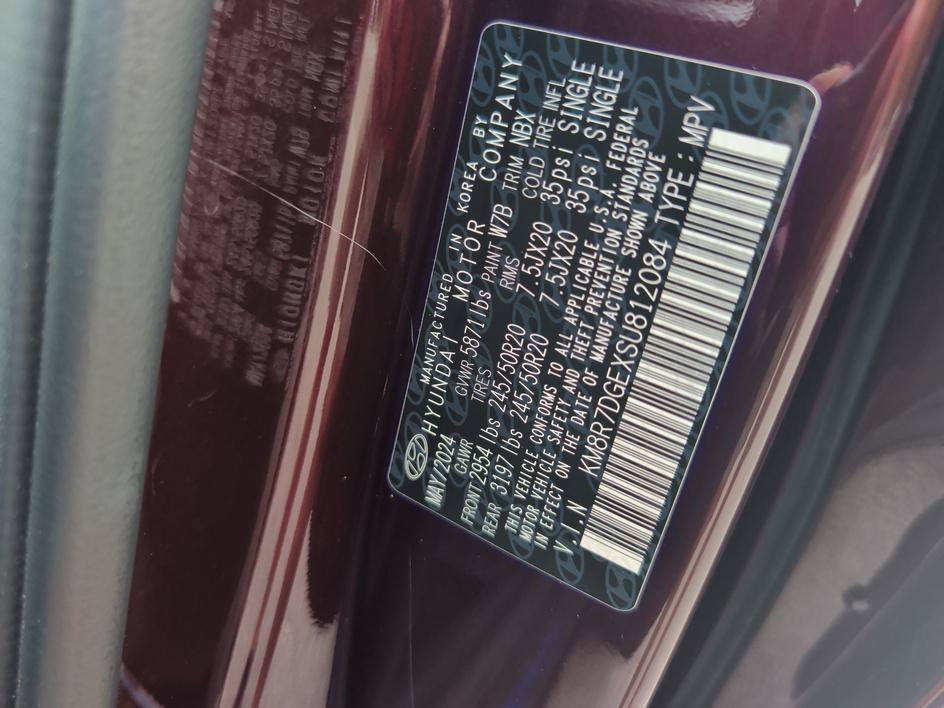 Used 2025 Sierra Burgundy Hyundai Calligraphy image 32