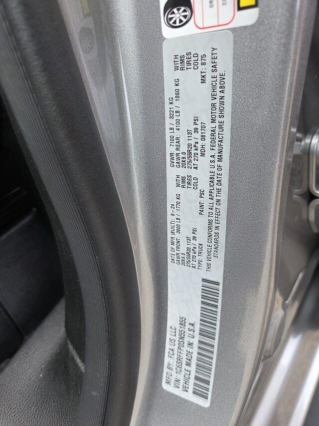 Used 2025 Billet Silver Metallic Clearcoat Ram Big Horn image 33