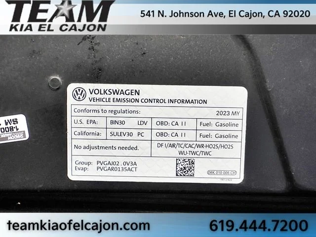 Used 2023 Black Volkswagen 2.0T SE image 37