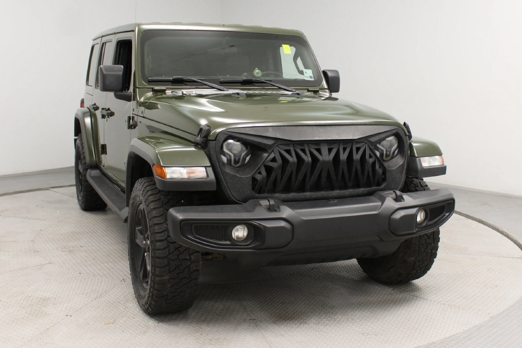 Used 2021 Sarge Green Clearcoat Jeep Sahara Altitude 4x4 image 26