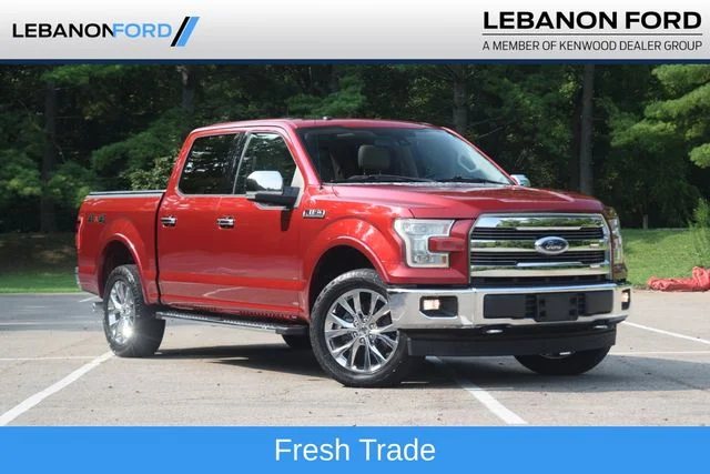 Used 2017 Red Ford Lariat image 1