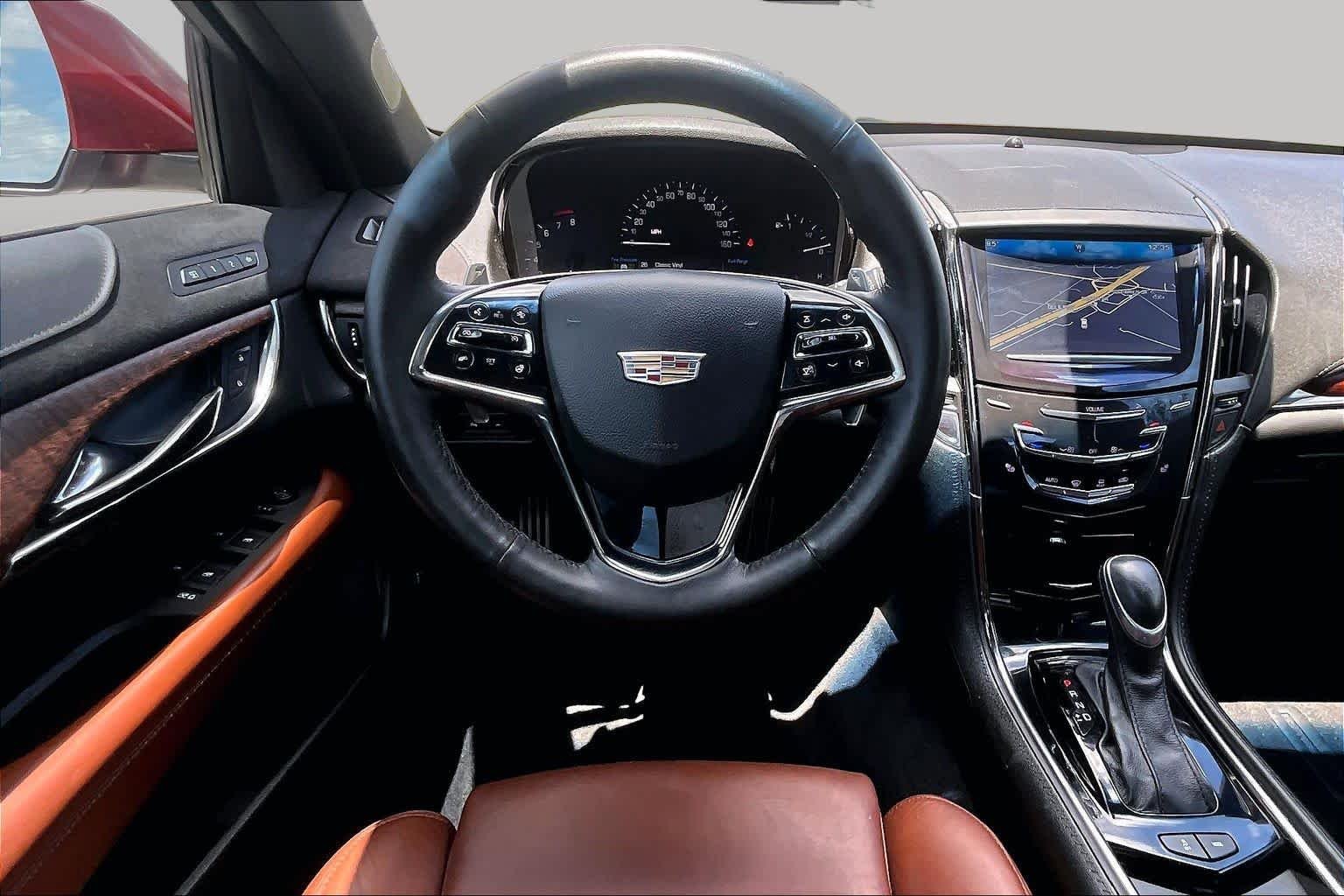 Used 2015 Red Obsession Tintcoat Cadillac Performance RWD image 5