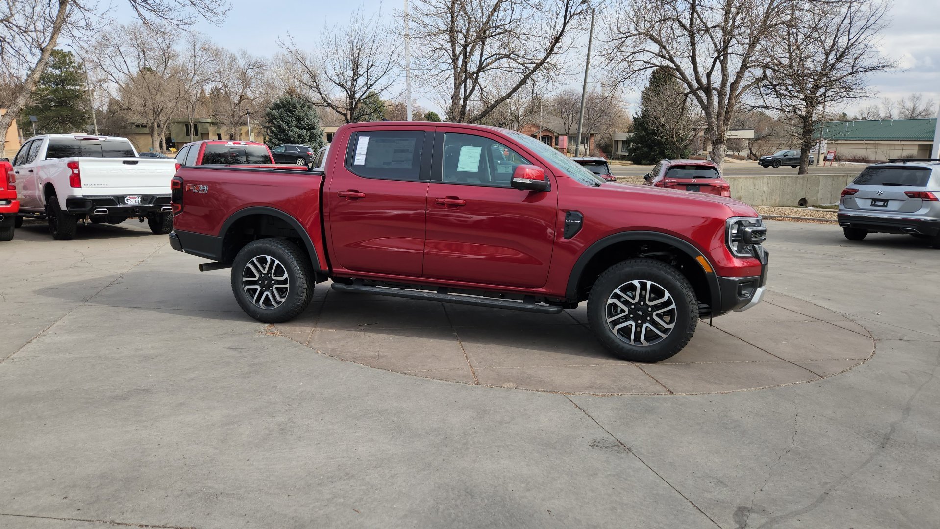 New 2025 Ruby Red Metallic Tinted Clearcoat Ford LARIAT image 18