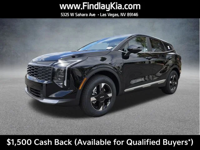 New 2026 Black Kia LX image 1