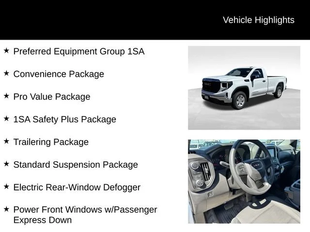 New 2025 Summit White GMC Pro image 8