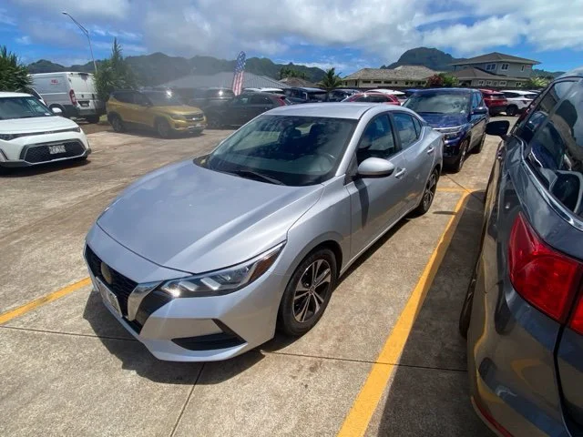 Used 2022 Silver Nissan SV image 6
