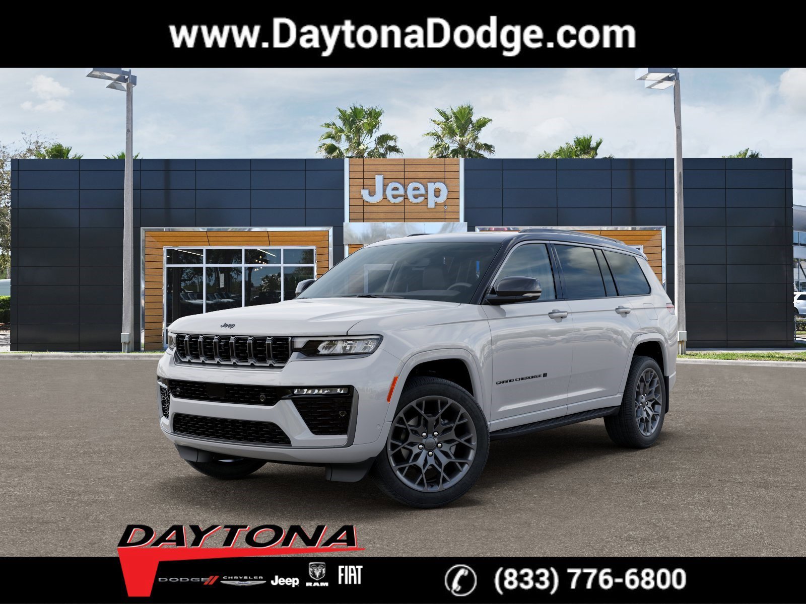 New 2026 Bright White Clearcoat Jeep Summit image 1