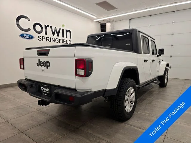 Used 2023 Bright White Clearcoat Jeep Sport S image 6