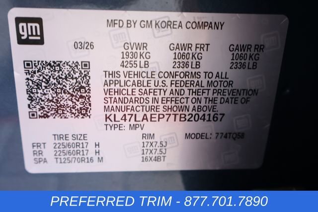 New 2026 Ocean Blue Metallic Buick Preferred image 28