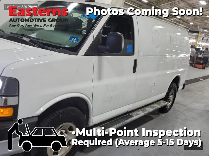 Used 2021 White Chevrolet Work Van image 1