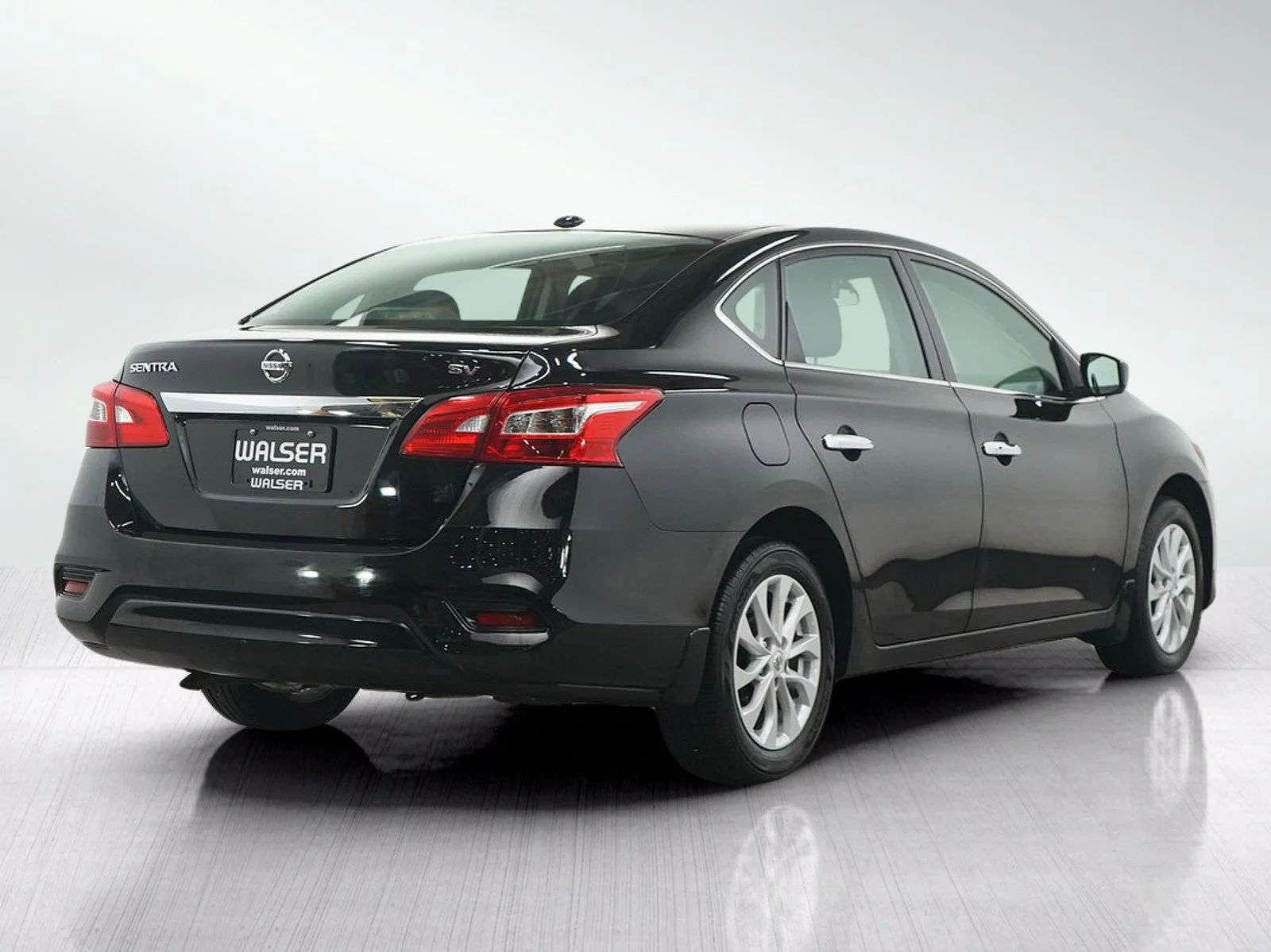 Used 2019 Super Black Nissan SV image 5