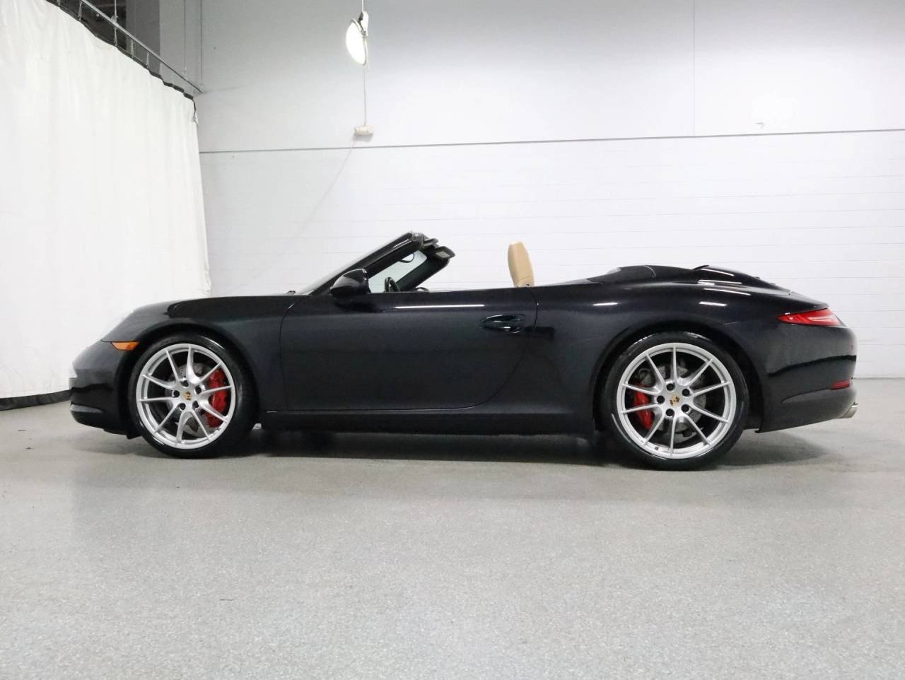 Used 2013 Basalt Black Metallic Porsche Carrera S Cabriolet image 2