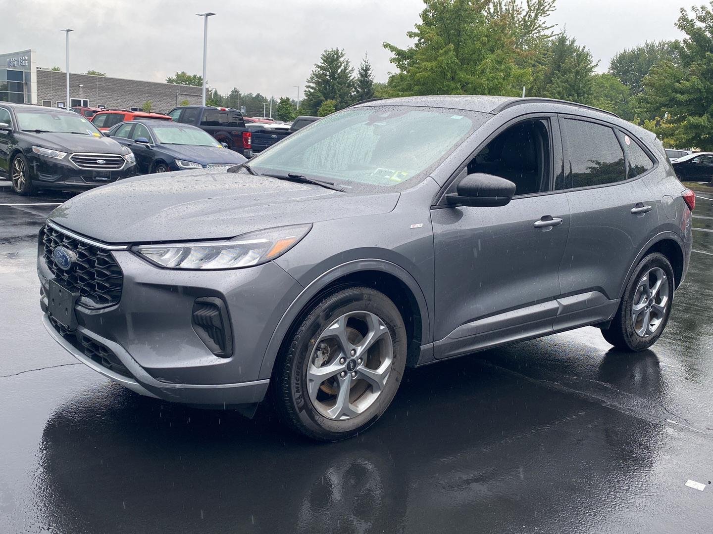 Used 2023 Carbonized Gray Ford ST-Line image 6