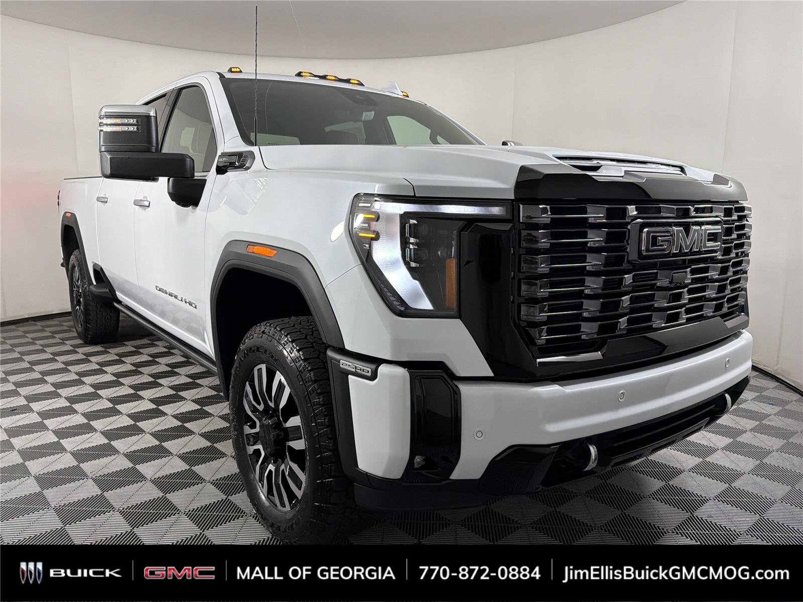 New 2026 Glacier White Tricoat GMC Denali Ultimate image 1