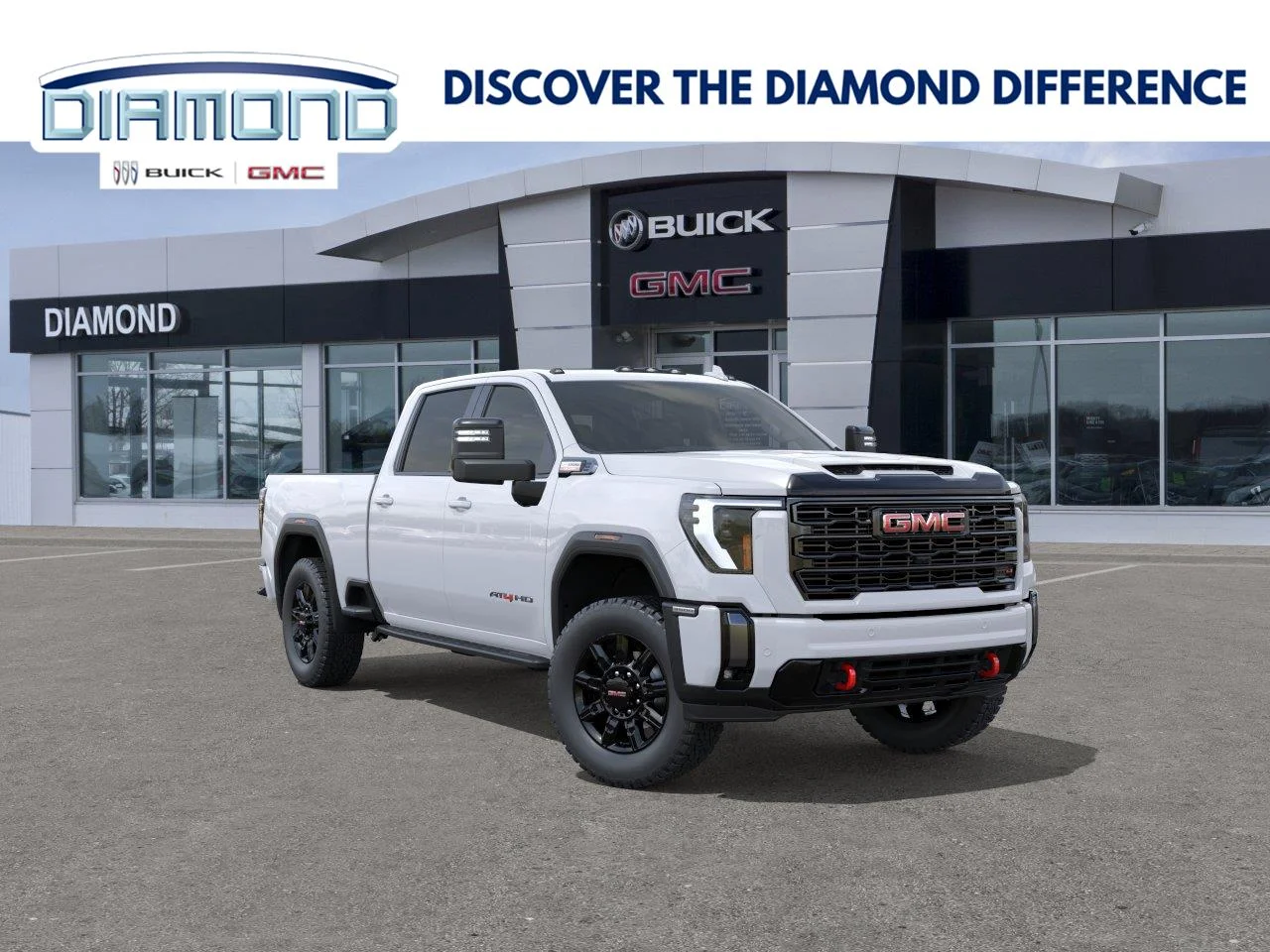 New 2026 Summit White GMC AT4 image 1