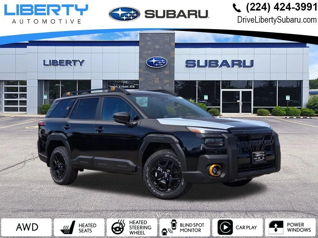 New 2026 CRYSTAL BLACK SILICA Subaru Wilderness image 1