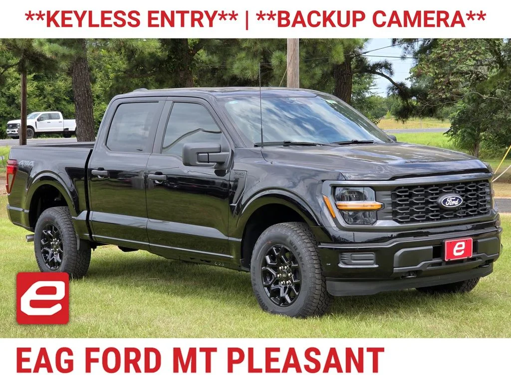 New 2026 Agate Black Metallic Ford STX® image 1