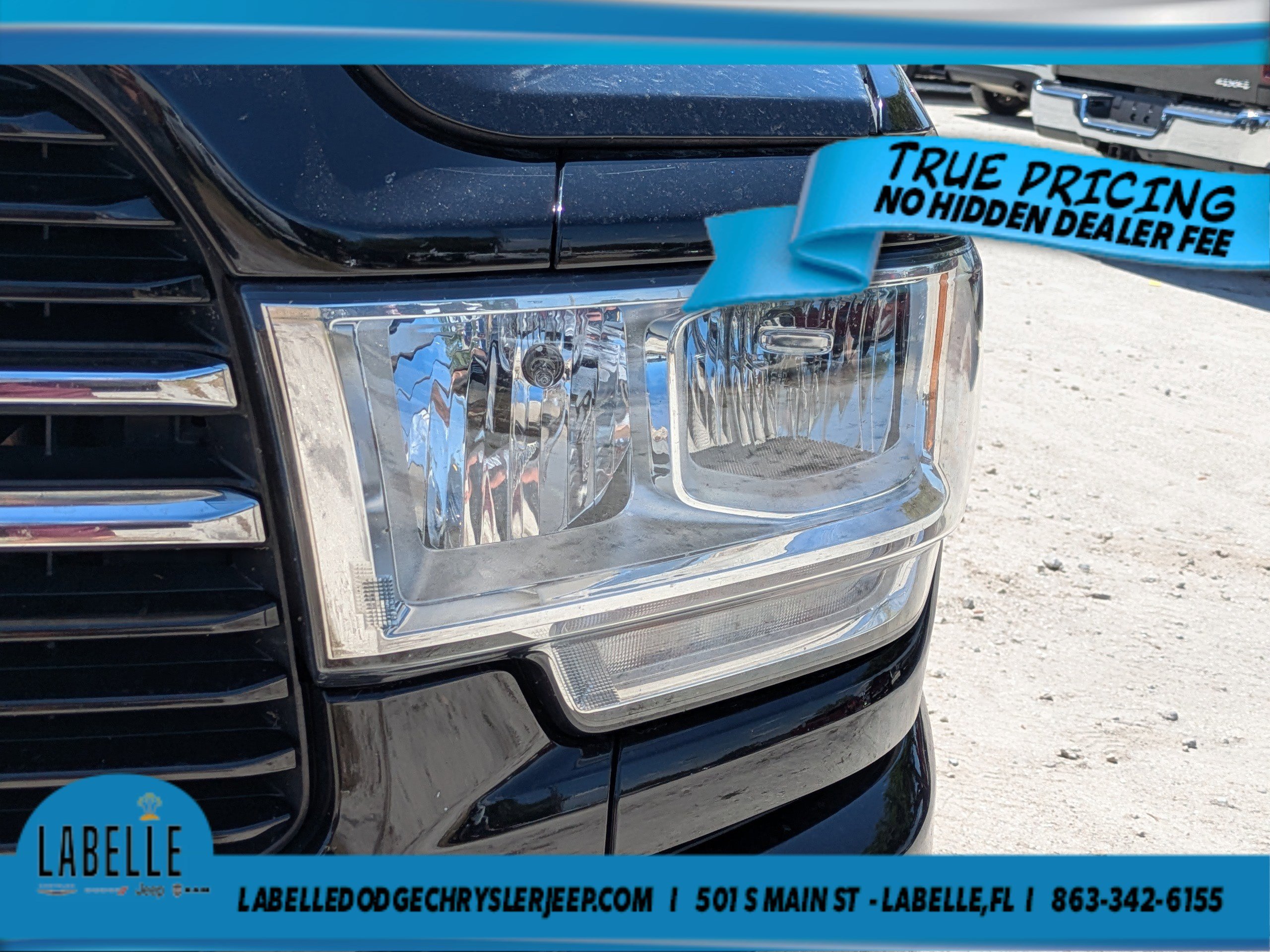 Used 2021 Diamond Black Crystal Pearlcoat Ram Big Horn image 9
