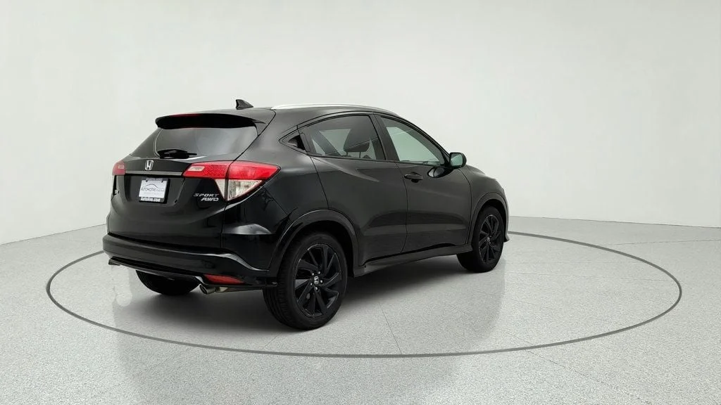 Used 2021 Crystal Black Pearl Honda Sport AWD CVT image 5