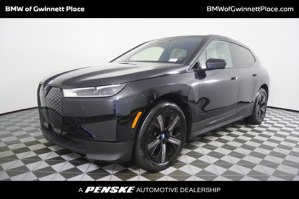 Certified Used 2025 Black Sapphire Metallic BMW xDrive50 image 1