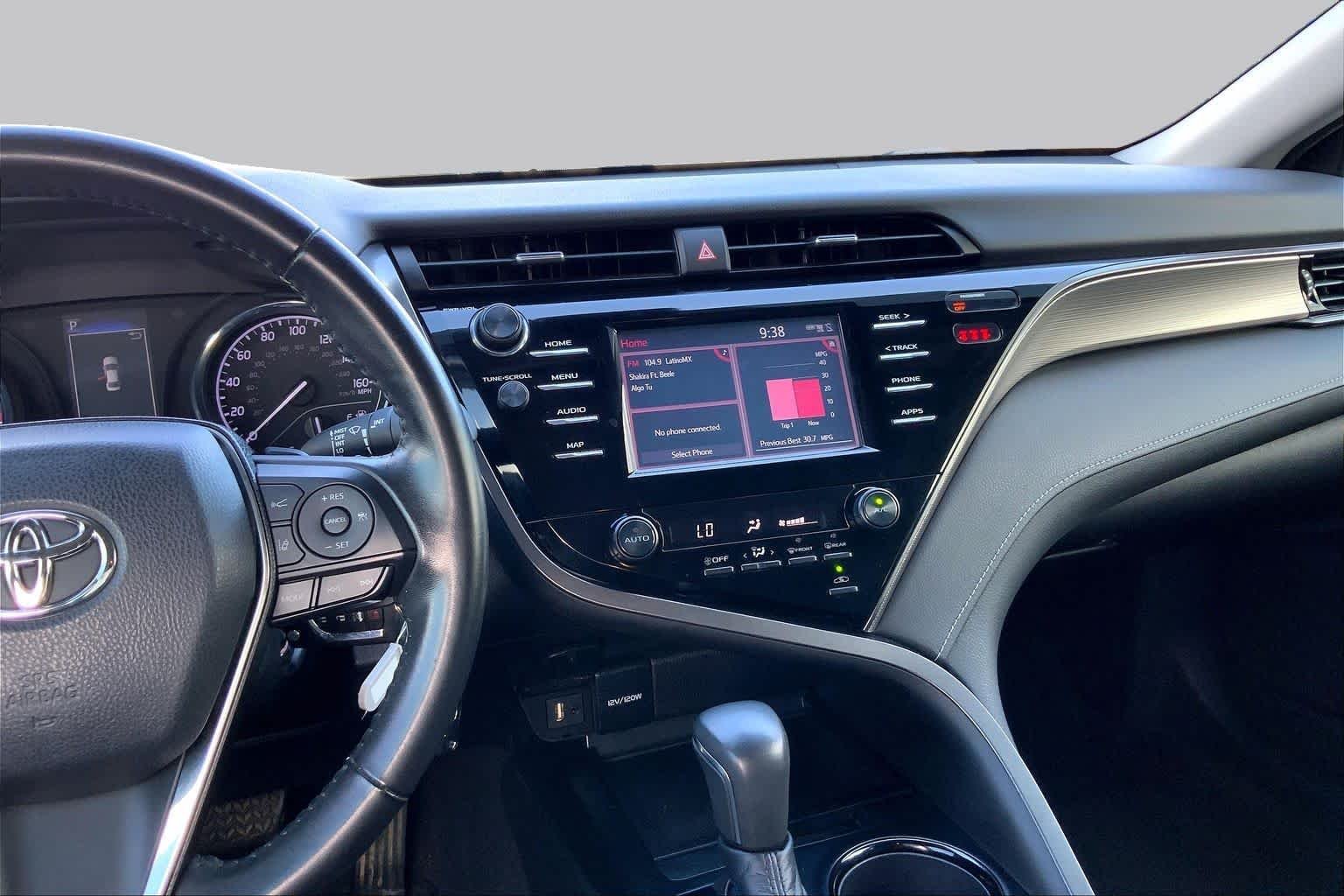 Used 2019 Celestial Silver Metallic Toyota SE image 7