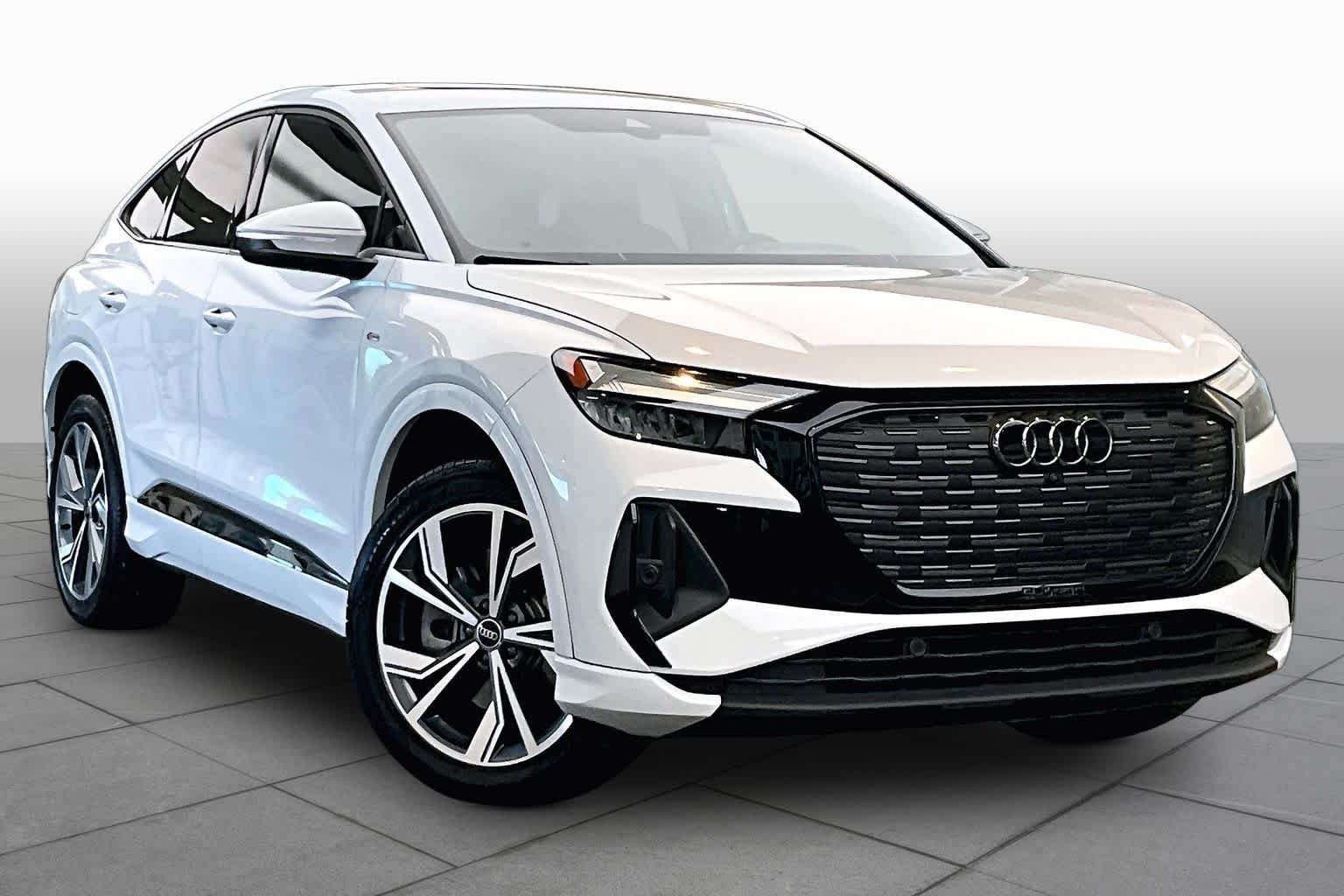 Certified 2023 Audi Q4 Sportback e-tron Premium with VIN WA122BFZ9PP058141 for sale in Houston, TX