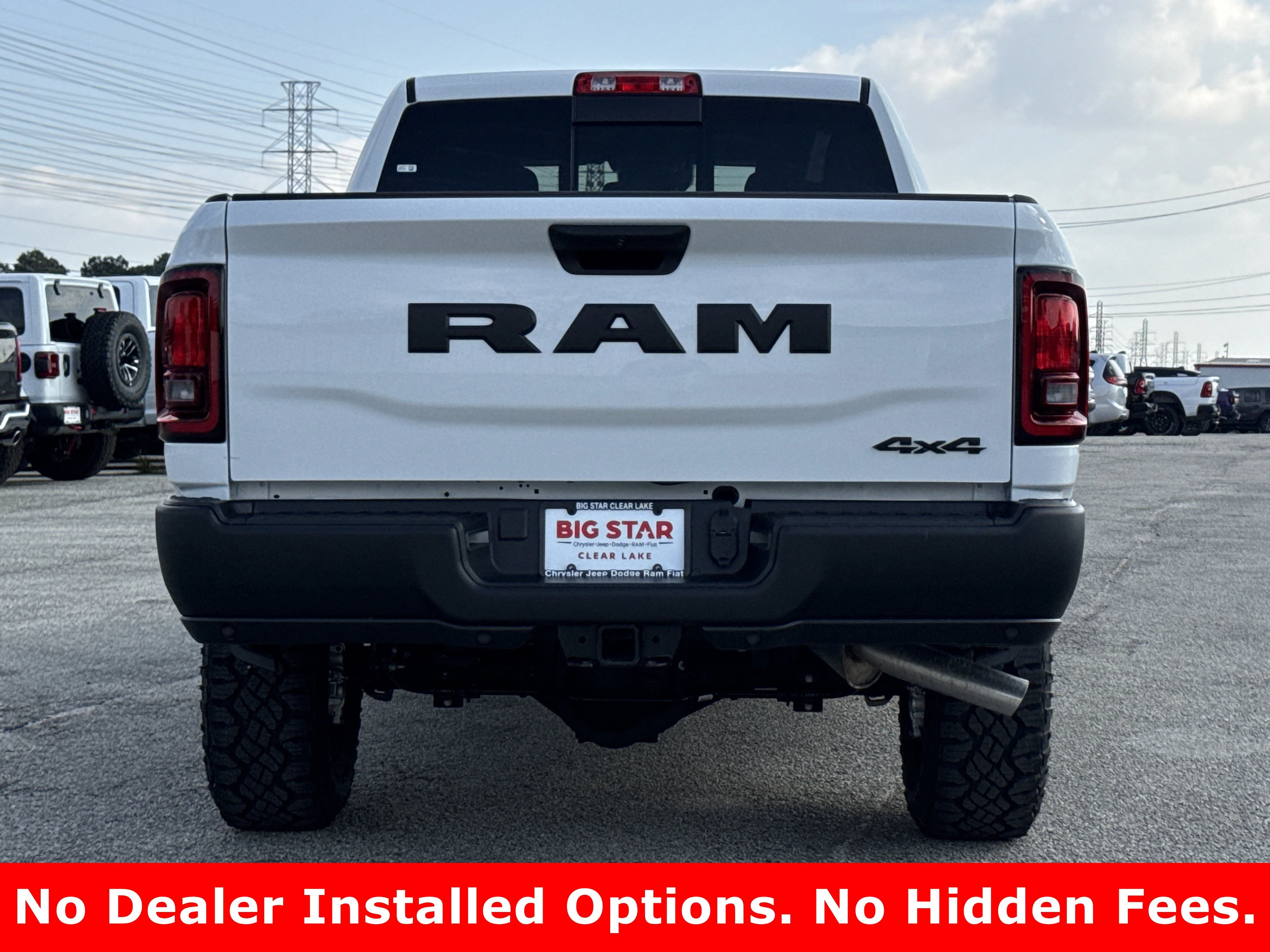 New 2026 Bright White Clearcoat Ram Tradesman image 9