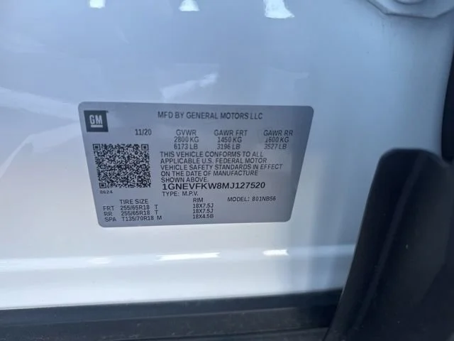 Used 2021 Summit White Chevrolet LS image 34