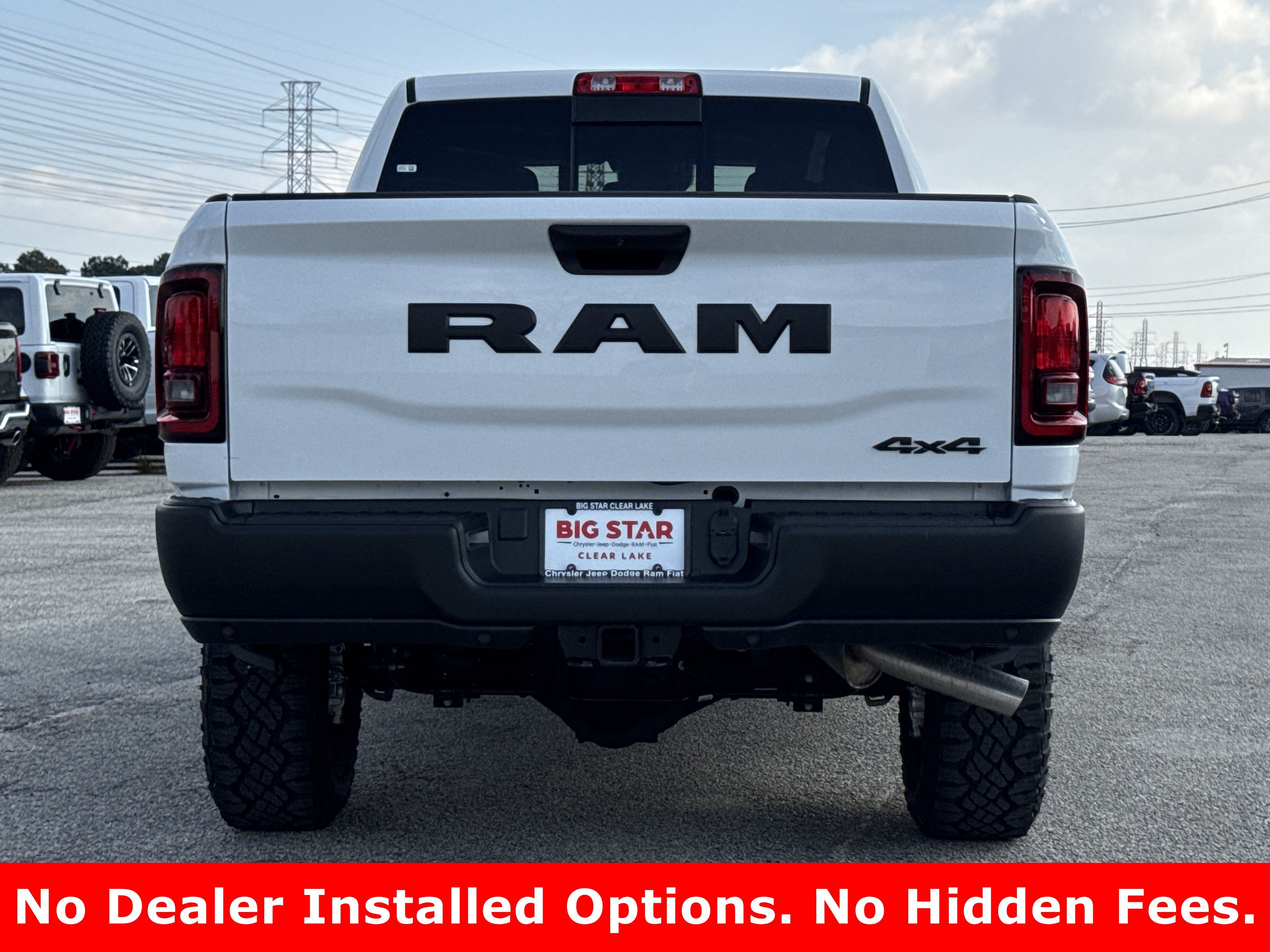 New 2026 Bright White Clearcoat RAM Tradesman image 9