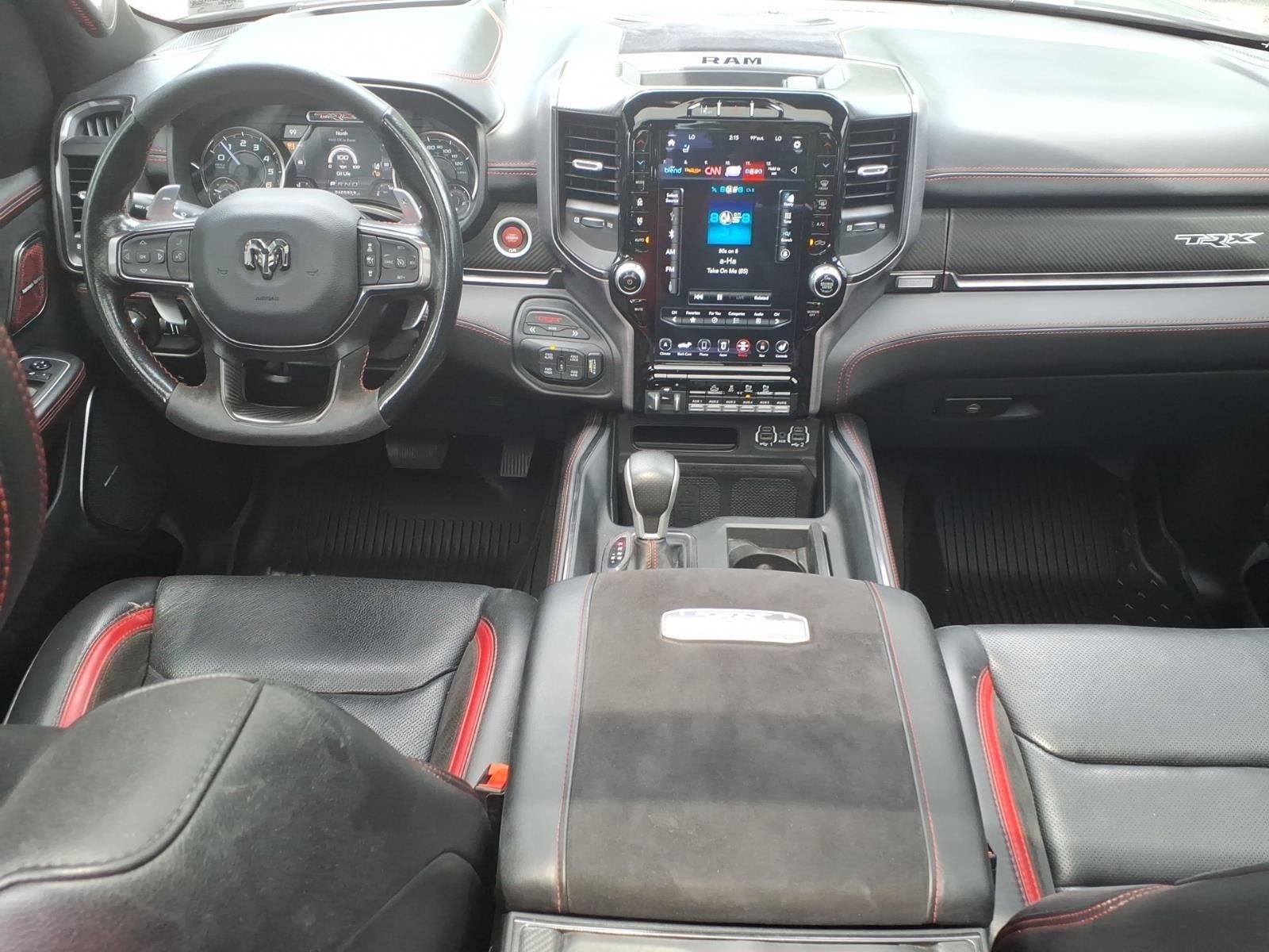 Used 2021 Diamond Black Crystal Pearlcoat Ram TRX image 12