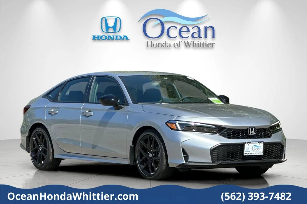 New 2026 Solar Silver Metallic Honda Sport image 1