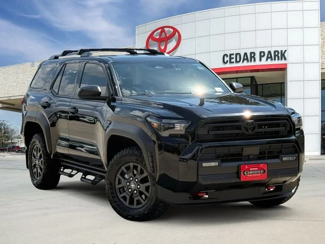 Certified Used 2026 BLACK Toyota SR5 image 1