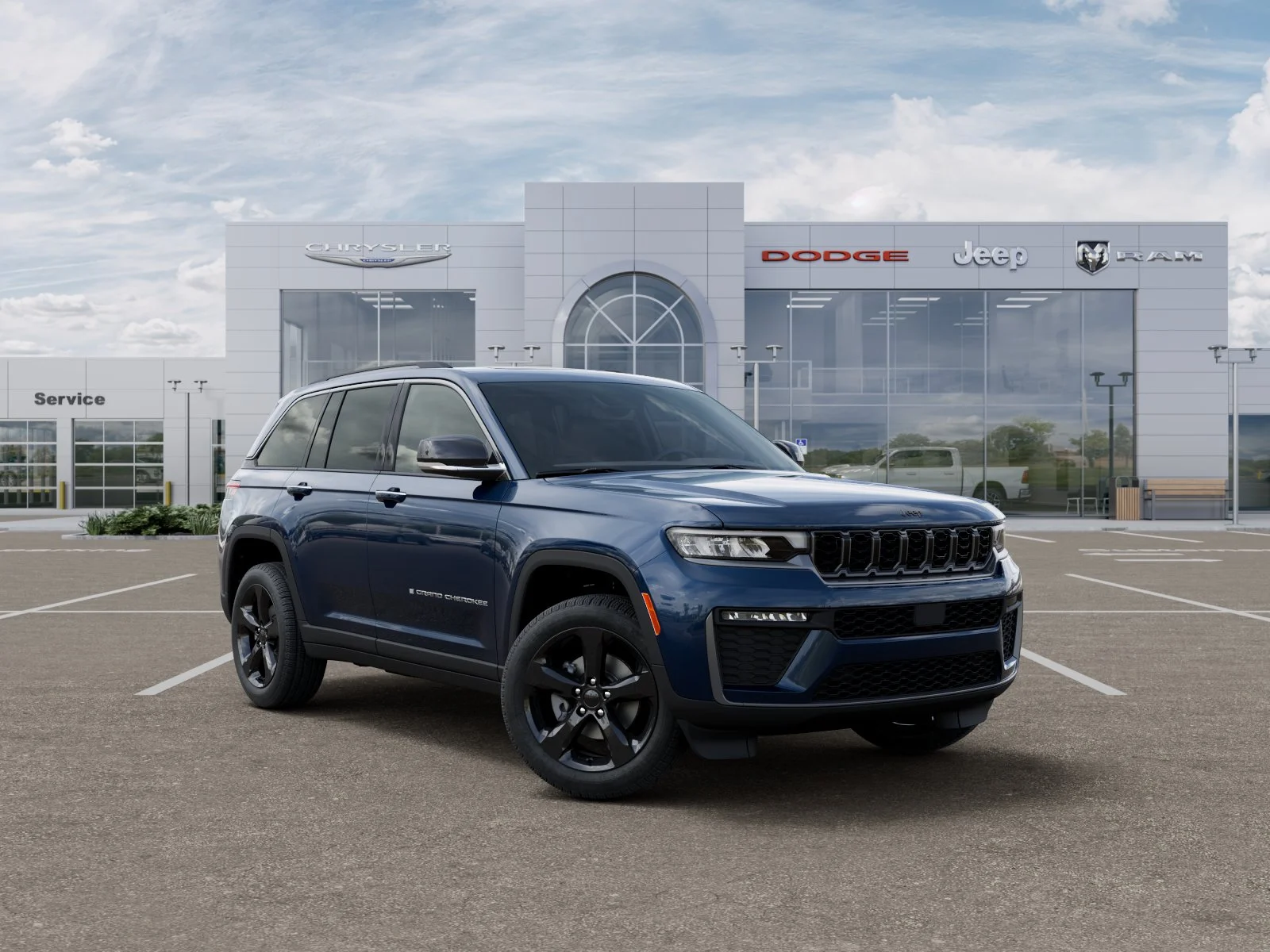 New 2026 Fathom Blue Pearl-Coat Exterior Paint Jeep Limited image 31